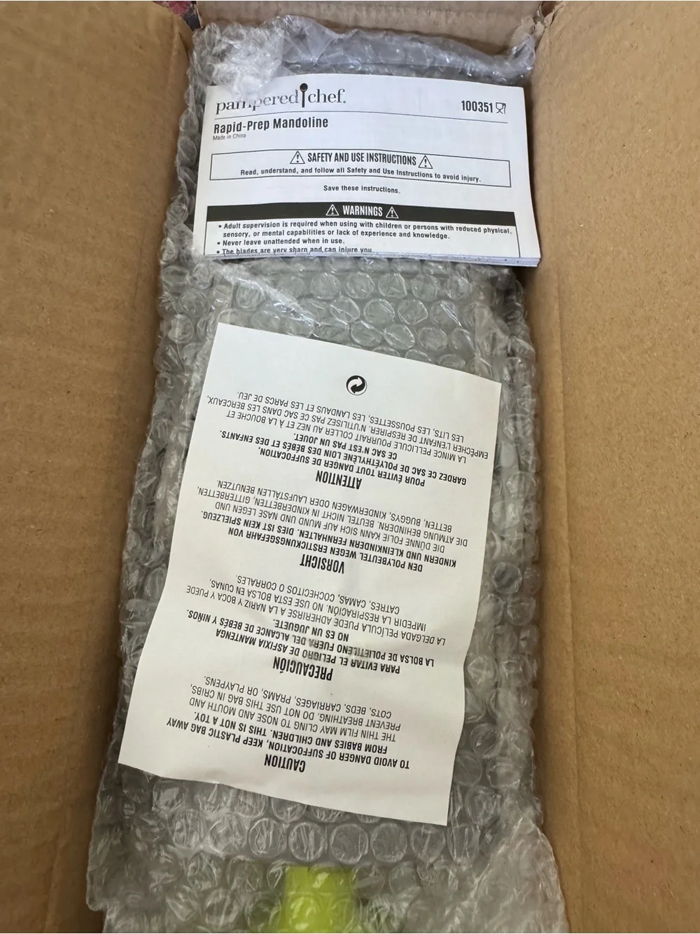 Pampered Chef Rapid Prep Madeline New